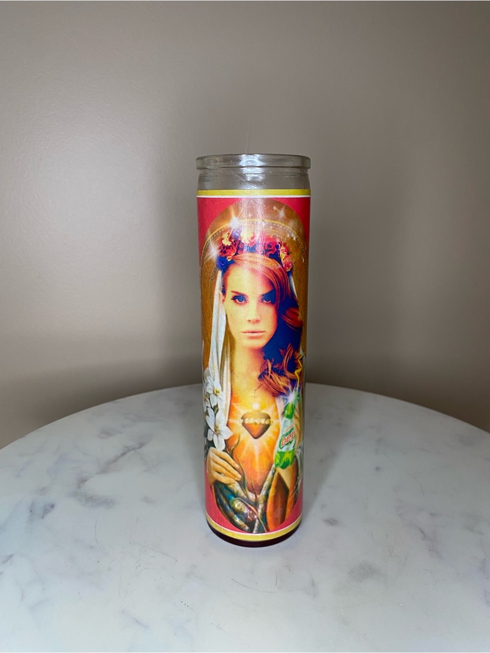 Lana Del Rey Prayer Candle